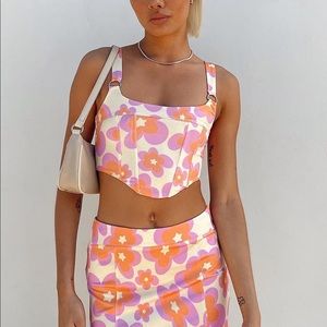 Princess Polly Floral Corset